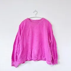 J.Crew Vintage Fleece ピンク S ジェイクルー トレーナー