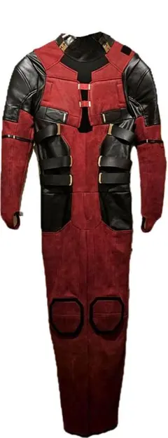 ★中古品 スーツ ズボン上着 Lサイズ コスプレ 革ジャン 特撮ヒーロー レザー ☆中古品 スーツ ズボン上着 Lサイズ コスプレ 革ジャン 特撮ヒーロー