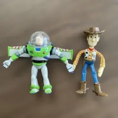 トイストーリー　バズ・ライトイヤー ウッディ フィギュアセット
