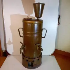 古いファイヤーツールセット 薪ストーブ 暖炉 スタンド 真鍮 鉄製