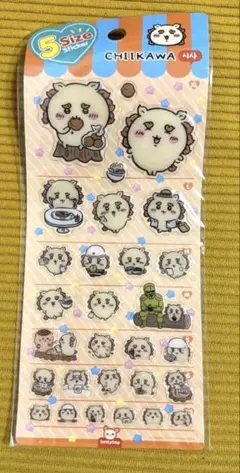 韓国限定 ちいかわ シーサー プクプクシール