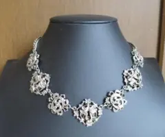 ネックレス＜Silver＞ シルバーアクセサリー銀細工＜未着用＞つる草 