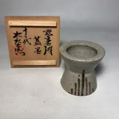 絵唐津蓋置」十三代中里太郎右衛門窯 共箱/お茶道具 - メルカリ