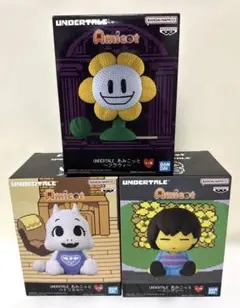 未開封 UNDERTALE あみこっと フィギュア 3種セット - メルカリ