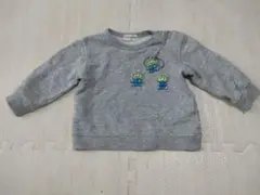 【sishunon】シシュノン　エイリアン刺繍 トレーナー