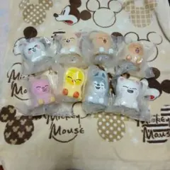 スキズ　skzoo ライトマスコット　8種セット　コンプリート　ガチャガチャ