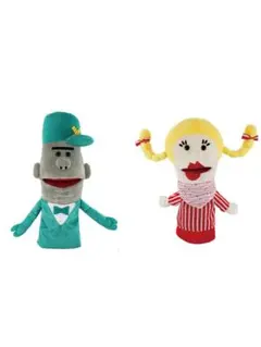 ハッチポッチステーション ぬいぐるみパペット　全2種セット ジャーニー ダイヤ