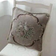 シェニール織 クッションカバー 2点セット