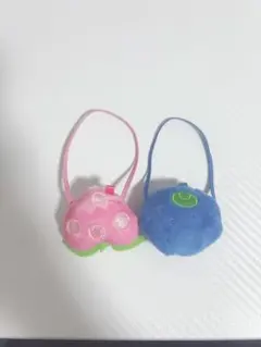 オレンのみ モモんのみ ショルダーポーチ型ぬいぐるみのサムネイル