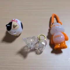 ミニフィギュア ストラップ 3点セット