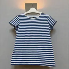 トゥモローランド　MACPHEE ブルーボーダーTシャツ　7〜9号のサムネイル