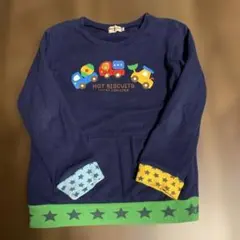 ホットビスケット　ミキハウス　長袖カットソー　トレーナー　120