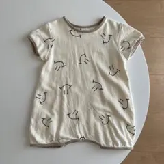 スマイル ロンパース 韓国子供服 bebeholic ( 80-90 )