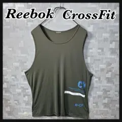 Reebok リーボック タンクトップ ノースリーブ カーキ 緑 クロスフィットのサムネイル