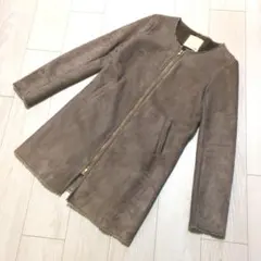 URBAN RESEARCH Sonny Label ムートンコート モカ 36