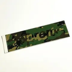 2020AW supreme ステッカー ”迷彩ロゴ”グリーンのサムネイル