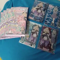 キラキラクリアカードガム キュアアルカナ・シャドウ／森亜るるか 4枚セット