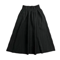 80s ISSEY MIYAKE ツモリチサト 縮絨ウール フレアスカート Mのサムネイル