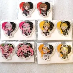 桜ミク　タイトーくじ　クリアバッジセット