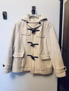 CHILD & WOMAN アイボリー ダッフルコート