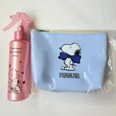 DHC スヌーピー ポーチ&ミラー オルビス トリートメント ヘア ウォーター