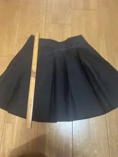 ROMWE 黒 プリーツスカート XS