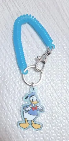 ドナルドディズニーストア　シークレット　カラフルキーチェーン　ドナルド