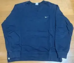 Nike ナイキ ネイビー スウェット トレーナー 古着 XL 値段交渉あり