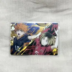 ハイキュー　ゴミ捨て場の決戦　ウエハースカード　日向翔陽　孤爪研磨