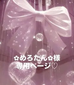 ︎✿めろたん︎✿様専用ページ♡