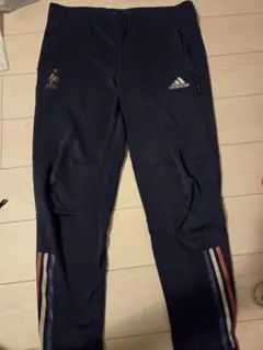 90s adidasフランス代表　紺　Oサイズ