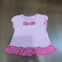 HOT BISCUITS MIKI HOUSE Tシャツ ピンク 90のサムネイル