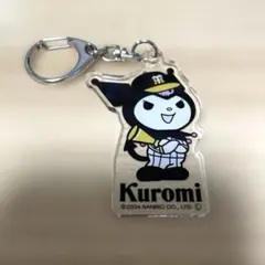 阪神タイガース　クロミ　アクリルキーホルダー　Kuromi サンリオのサムネイル