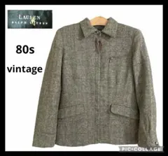 ★USA古着★ 80s ローレンラルフローレン ウール　ジャケット