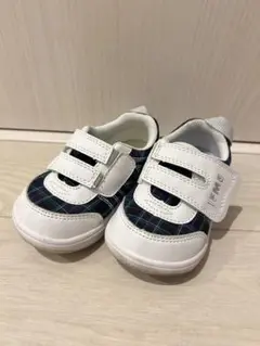 BABY｜播州織チェック柄ワンベルトスニーカー