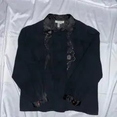 vintage embroidery design sheer shirtのサムネイル