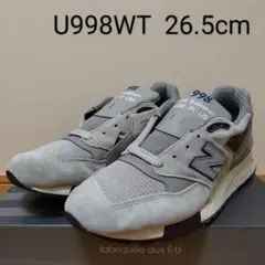 U998WT 26.5cm new balance　ニューバランス