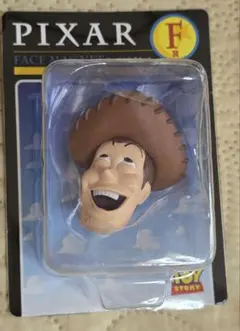 PIXAR トイストーリー ウッディ ピクサーくじ フェイスマグネット