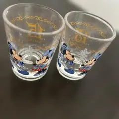 ショットグラス✳️最終お値下げ✳️ミッキー ミニー ガラスコップ2個セット