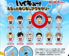 【西谷夕】ハイキュー!! ふらっとめじるし 缶バッジ＆アクキー3点セット