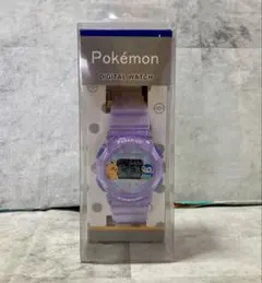 ポケットモンスター ピカチュウ ポッチャマ 腕時計 パープルELバックライトのサムネイル