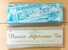 [付録]乙女ゲームちっくペンケース&フラワーアフタヌーンティツインペン5本セット
