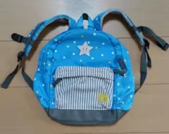 星柄青リュック　子供用キムラタン　Sサイズ　9L。のサムネイル