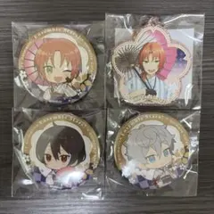 あんスタ 月永レオ 瀬名泉 朔間凛月 缶バッジ 桜色キーホルダー
