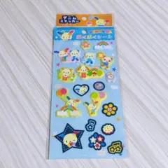 サンリオ ウサハナ ぷくぷくシール デニムシール おすそ分け