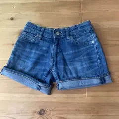 デニムブルー ショートパンツ 120サイズ