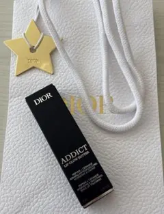 新品　DIOR アディクト　リップグロウバター 102 星型チャームと 紙袋付き