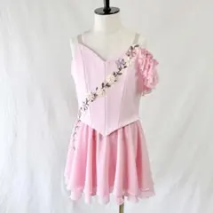 バレエ衣装 チャイコフスキーパドドゥ ジョーゼット 150〜155 ピンク