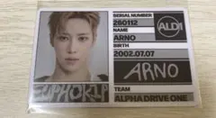 ALD1 EUPHORIA FREAKALARMver IDカード アルノ