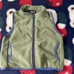 クレードスコープ恐竜フリースジップアップベスト 3way 90cm